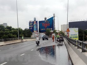 Image: Nguyen Huu Canh overpass to reopen in late Feb