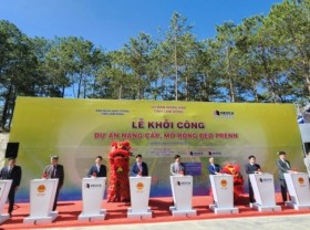 Image: Work starts on Prenn Pass expansion project in Lam Dong