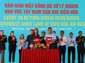 Image: USAID returns dioxin remediated land at Bien Hoa airbase