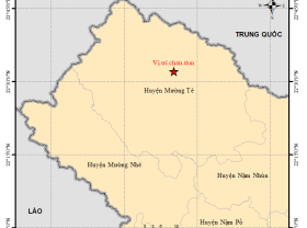 Image: Lai Chau, Vinh Phuc rocked by mild quakes