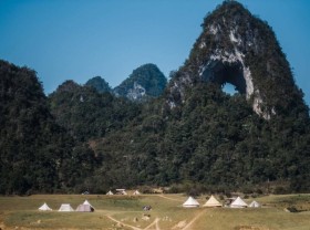 Image: ﻿God’s Eye Mountain in Cao Bang