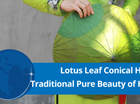 Image: Lotus leaf conical hat - The traditional pure beauty of Hue