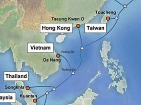 Image: Four broken undersea cable lines back to normal this month