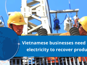 Image: Vietnamese businesses need more electricity to recover production