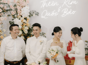 Image: Billionaire Doan Di Bang Surprises Trusted Nanny with Lavish Wedding and 2 Billion VND Villa Gift