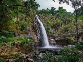 Image: Crossing the forest to discover the dreamlike waterfall in Khanh Hoa, Viet Nam