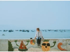 Image: Nhon Hai fishing village, idyllic beauty on the outskirts of the city
