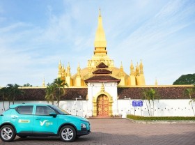 Image: GSM Green Electric Taxi made its grand opening in Laos
