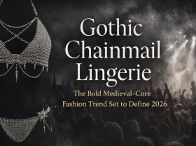 Image: Gothic Chainmail Lingerie: The Bold Medieval-Core Fashion Trend Set to Define 2026