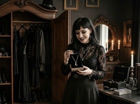 Image: What Gift Should You Buy for Someone Into Gothic Fashion?