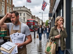 Image: UK firms report fastest spread of cost pressures on record as inflation fears build again