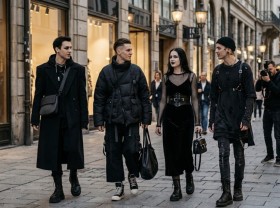 Image: Why Dark Fashion Is Becoming the Language of a New Generation