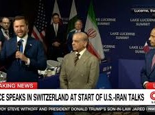 Image: Trump Issues Threats During US-Iran Talks in Switzerland
