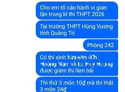 Image: Allegations of Exam Cheating Emerge in Quang Tri