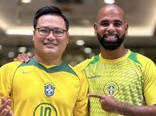 Image: Claudecir Junior Celebrates World Cup Spirit in Vietnam