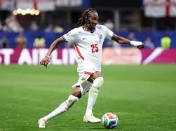 Image: Djed Spence Wears Face Mask During World Cup Matches