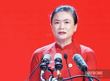 Image: Đỗ Thị Thu Thảo Re-elected as President of Vietnam Red Cross