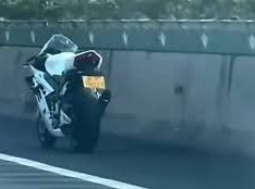 Image: Driverless Motorcycle Spotted on Chinese Highway