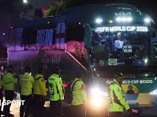 Image: England Team Booed Upon Arrival in Mexico City
