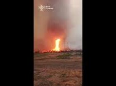 Image: Fire Tornado Erupts in Chernobyl Exclusion Zone