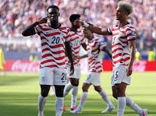 Image: Folarin Balogun Scores for U.S. in World Cup Match Against Bosnia-Herzegovina
