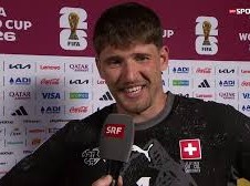 Image: Gregor Kobel Praises His Key Save in World Cup Quarterfinal