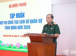 Image: Ministry of Defense Conducts Military History Training for 2026