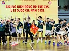 Image: Public Security Basketball Team Wins National U18 Championship