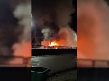 Image: Tragic Bus Fire Claims Seven Lives in Dong Nai