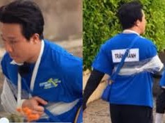 Image: Trấn Thành Sparks Concern with Injury During Show