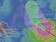 Image: Tropical Depression Expected as Typhoon No. 2 Weakens