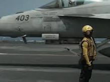 Image: U.S. Fighter Jets Launch from USS Abraham Lincoln