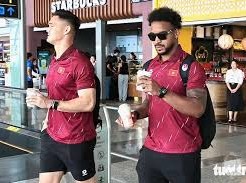 Image: Vietnam National Football Team Departing for Thailand for ASEAN Cup 2026
