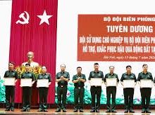 Image: Vietnamese Rescue Dog Team Honored for Earthquake Relief in Venezuela