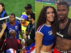 Image: Who is the Woman Embraced by Cabo Verde Player After Goal Against Argentina?