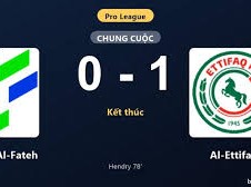 Image: Al-Ettifaq Secures Victory Against Al-Fateh with 1-0 Win