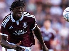 Image: Aston Villa's Brian Madjo Compared to Romelu Lukaku
