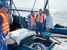 Image: Authorities Seize Vessel Transporting 130,000 Liters of Illegal Oil