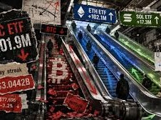 Image: Bitcoin ETF Inflows Decline as Ethereum and Other Cryptos Surge