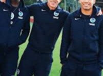 Image: Brighton Players Gift Tickets and Warm Gear to Fans in Norway