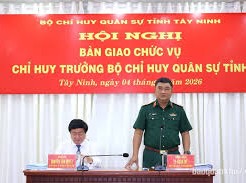 Image: Colonel Tran Van Cu Appointed Commander of Tay Ninh Military Command