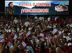 Image: Cuba's True Believers Rally Amid Blackouts and US Tensions