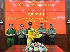 Image: Deputy Director of Khanh Hoa Police Transferred to Ministry of Public Security
