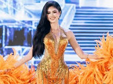Image: Dong Nai Beauty Crowned as Miss Grand Vietnam Runner-Up