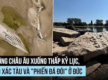Image: Drought Reveals Historical Sites Along the Danube River