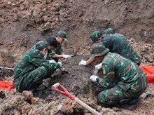 Image: Efforts to Identify Remains at Le Thi Rieng Park