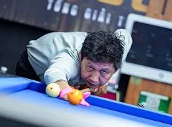 Image: Employee Shocks by Eliminating National Runner-Up in Billiards Cup