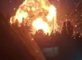 Image: Explosion in Kyiv Linked to Russian UAV Attack