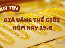 Image: Gold Prices Surge After Morning Drop on August 19