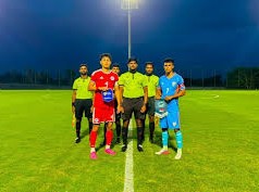 Image: India U20 Men's Team Triumphs Over Singapore in Friendly Match